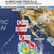 Hurricane Priscilla weakening but still powerful off Mexico's Pacific coast.