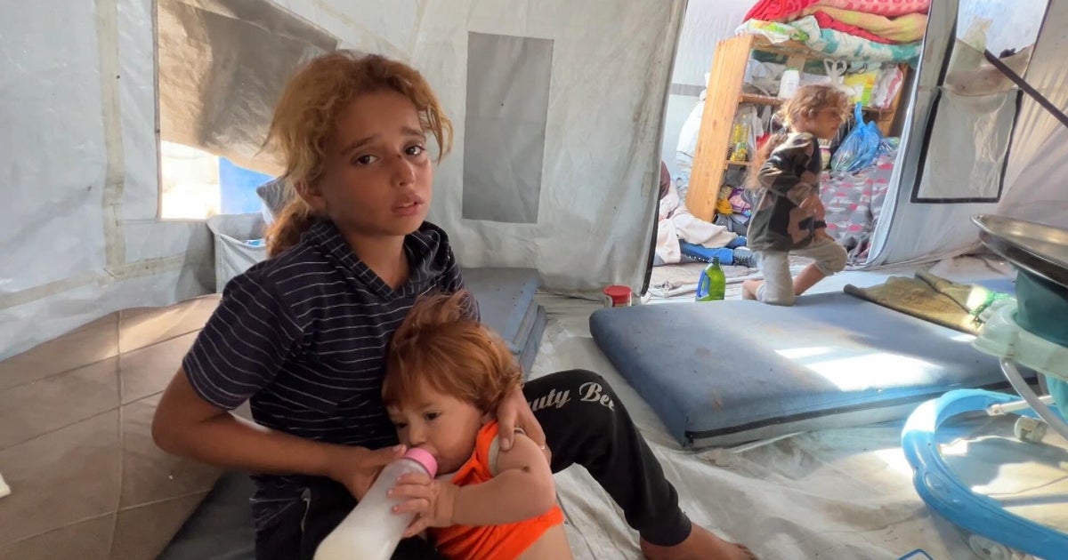Gaza war killed about 20,000 children. CBS stories meet many orphans, and “always fear.”