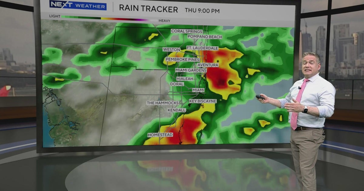 Heavy rainfall expected ahead for South Florida - CBS Miami
