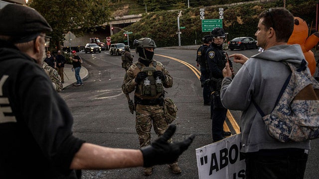 Protest Against ICE and National Guard Deployment In Portland 