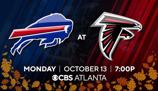 Monday Night Football: How to watch Bills vs Falcons, brand new CBS Atlanta  show premieres - CBS Atlanta