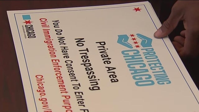 ICE Free Zone sign 