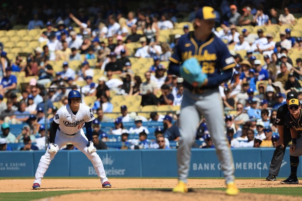 MLB: JUL 20 Brewers at Dodgers