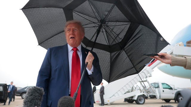 President Trump Departs Washington For Mideast Trip