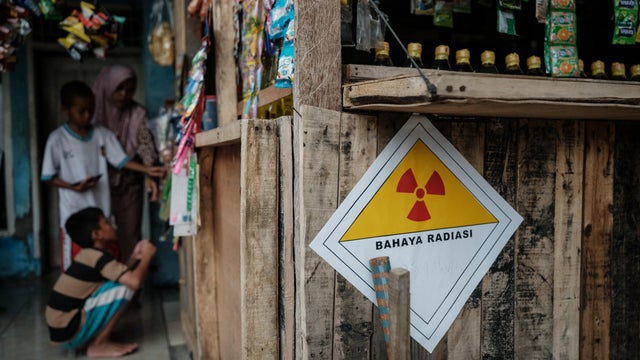 INDONESIA-ENVIRONMENT-RADIOACTIVITY 