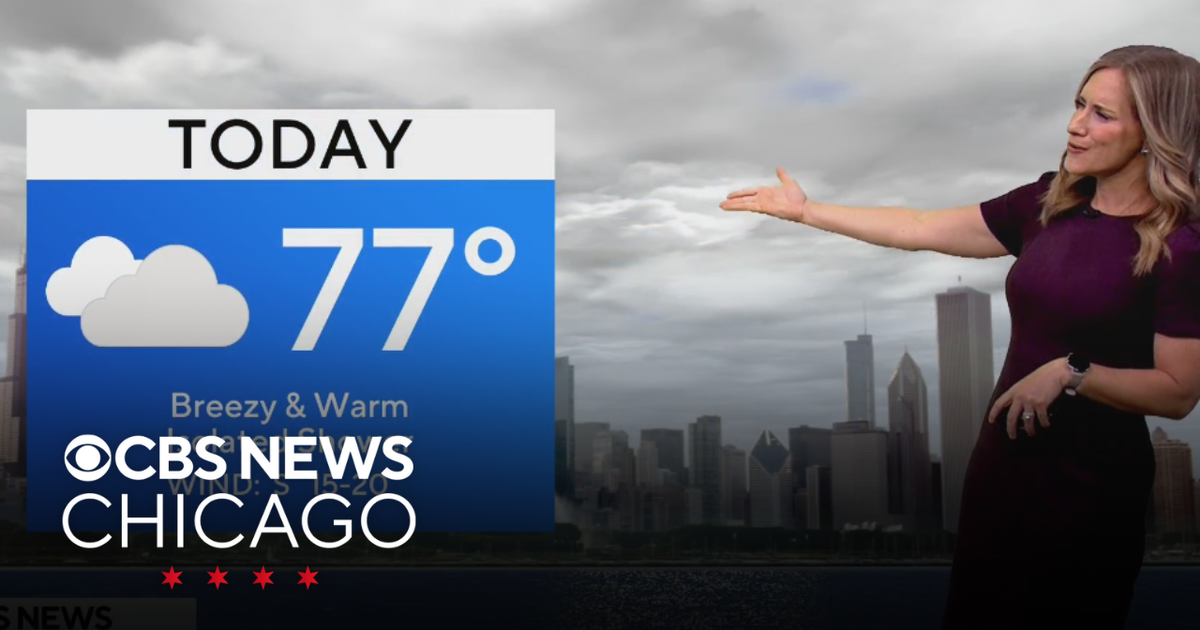 Windy and warm Friday - CBS Chicago