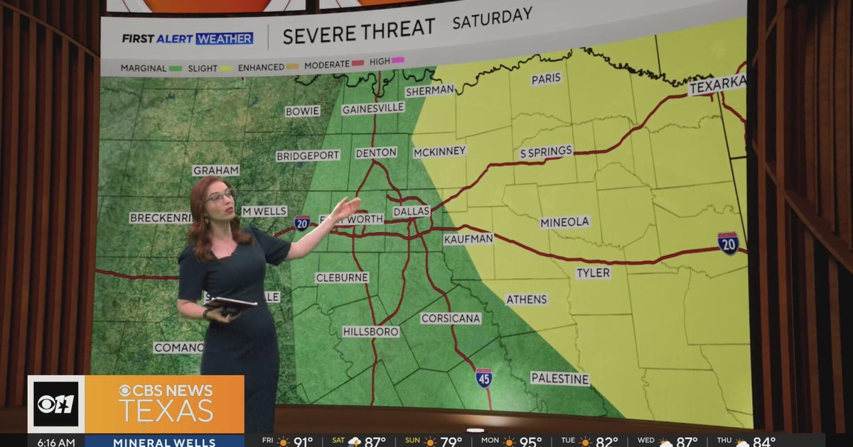 First Alert Weather Day on Saturday due to severe storm chances in ...