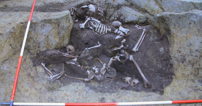 Skeletons in well identified as Roman soldiers killed 1,700 years ago