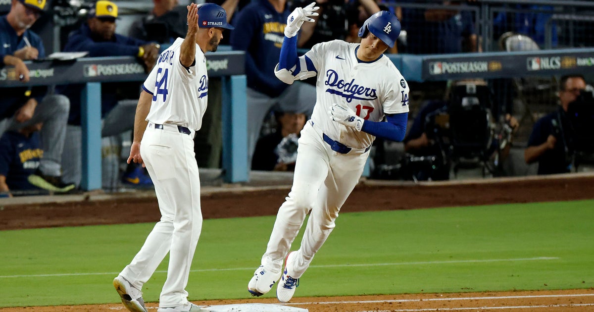 Dodgers heading to World Series after sweeping Brewers in NLCS