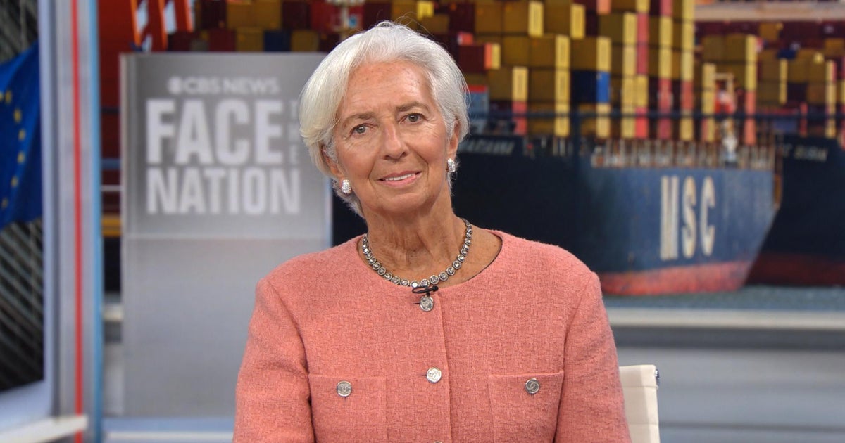 Writing: Christine Lagarde “faces the nation with Margaret Brennan,” Oct. 19, 2025