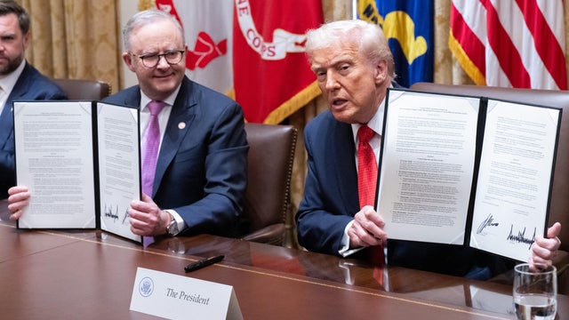 US-AUSTRALIA-DIPLOMACY-TRUMP-ALBANESE 