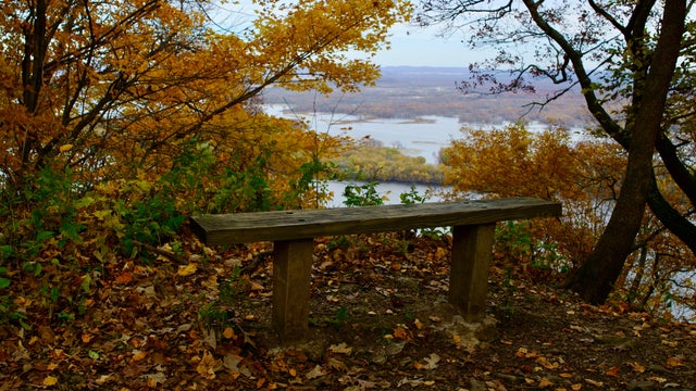 A Place of Contemplation Over the Mississippi River 