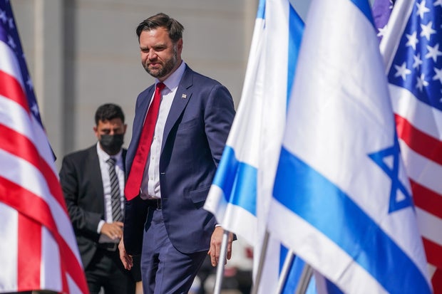 Vice President Vance Visits Israel 