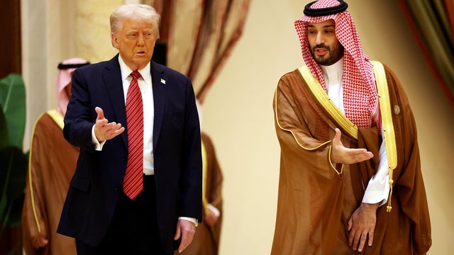 President Trump Makes First Middle East Trip Of His Second Term 
