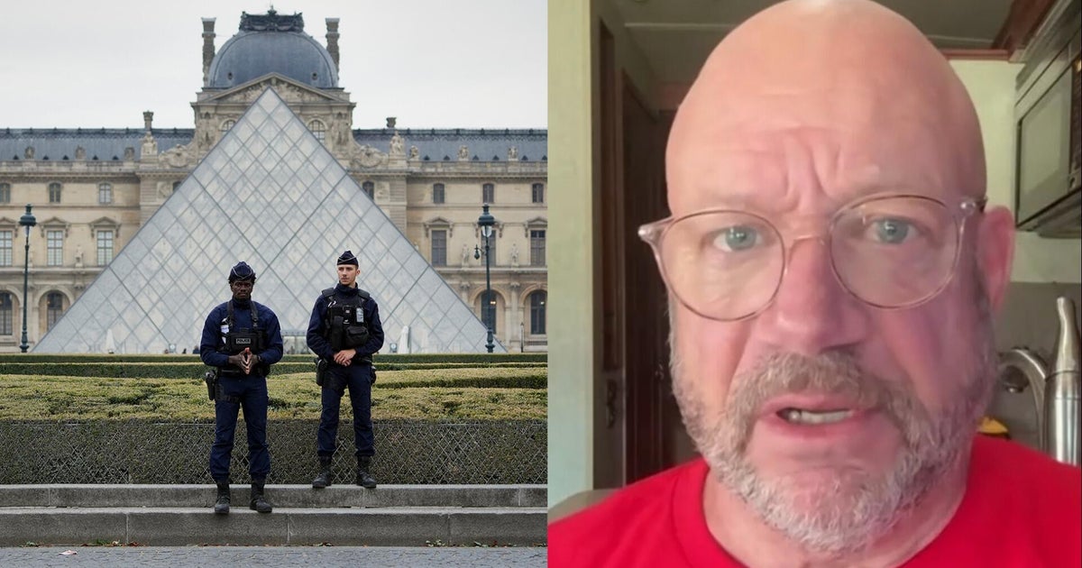 Convicted jewel thief Larry Lawton reacts to Louvre Heist