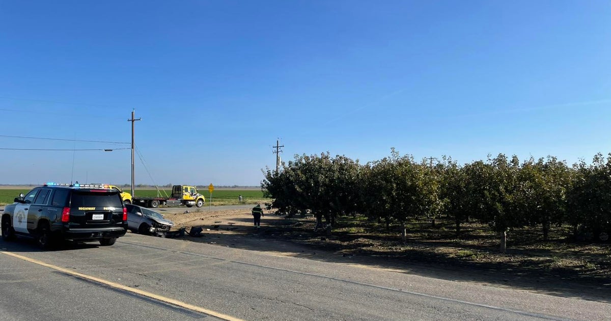 Rural Yolo County crash leaves 1 person dead and 3 hurt, CHP says - CBS ...