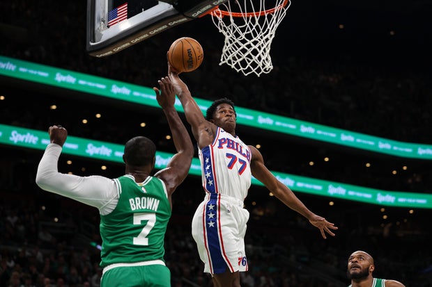 Philadelphia 76ers v Boston Celtics