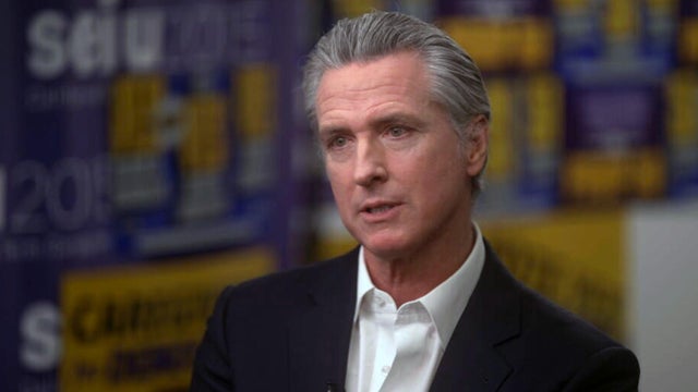 California Governor Gavin Newsom 