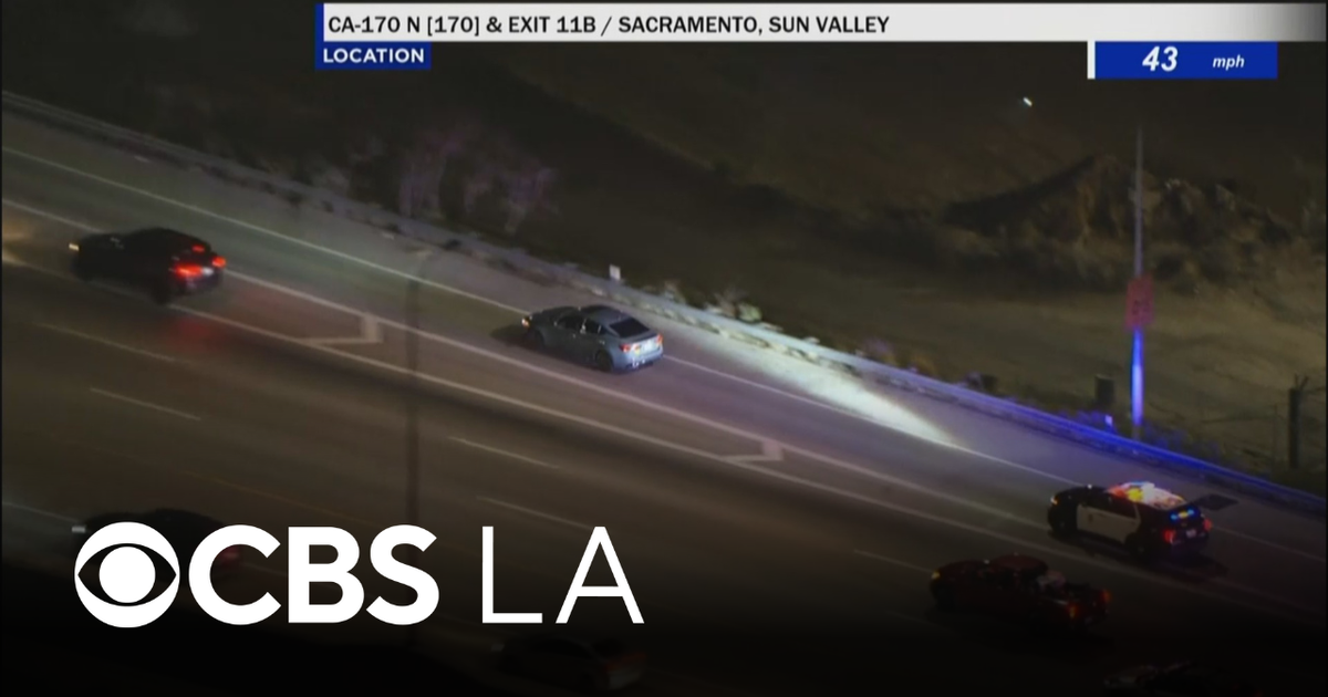 DUI driver leads police pursuit through San Fernando Valley and Ventura ...