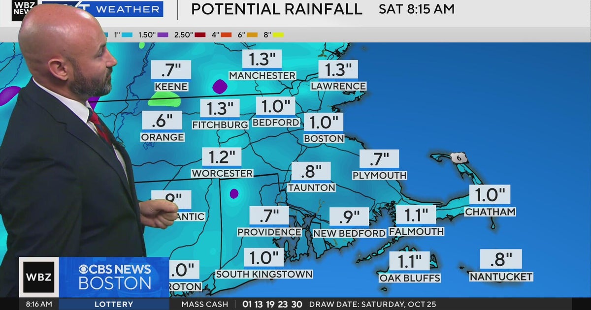 Next Weather: WBZ morning forecast for October 26 - CBS Boston