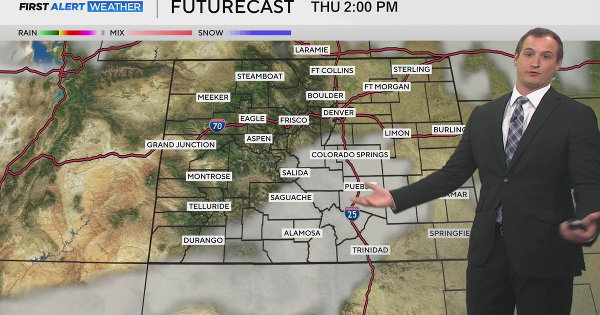 Rain and snow move through Colorado Monday, then a calm stretch returns ...