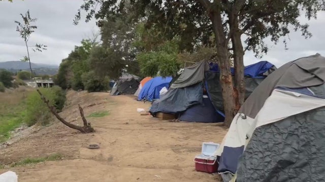 Gilroy homeless encampment 