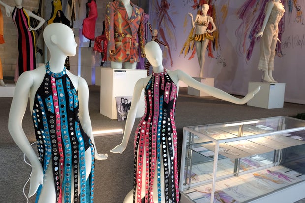 Bob Mackie And Debra Tate Appear At Icons & Idols: Hollywood & Street Contemporary Art Auction Preview With Julien's Auctions 