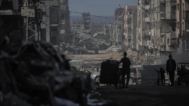 Life amid the ruins in Gaza's Al-Nassr neighbourhood after the ceasefire