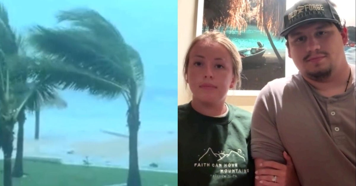 American couple on honeymoon trapped in Jamaica as Melissa makes landfall