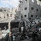 Israel says Gaza ceasefire back on after airstrikes