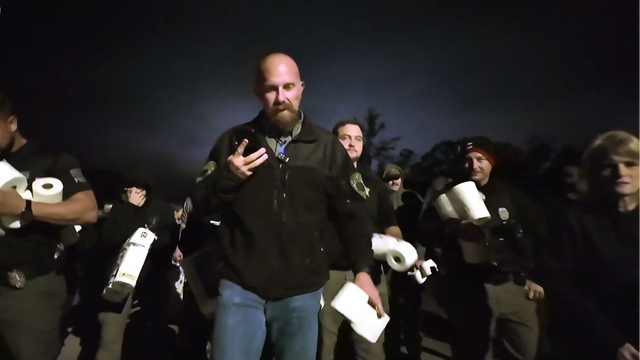 High schoolers spark good-natured Halloween prank war with local police 