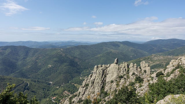 The Rocks of Trenze in Vialas 