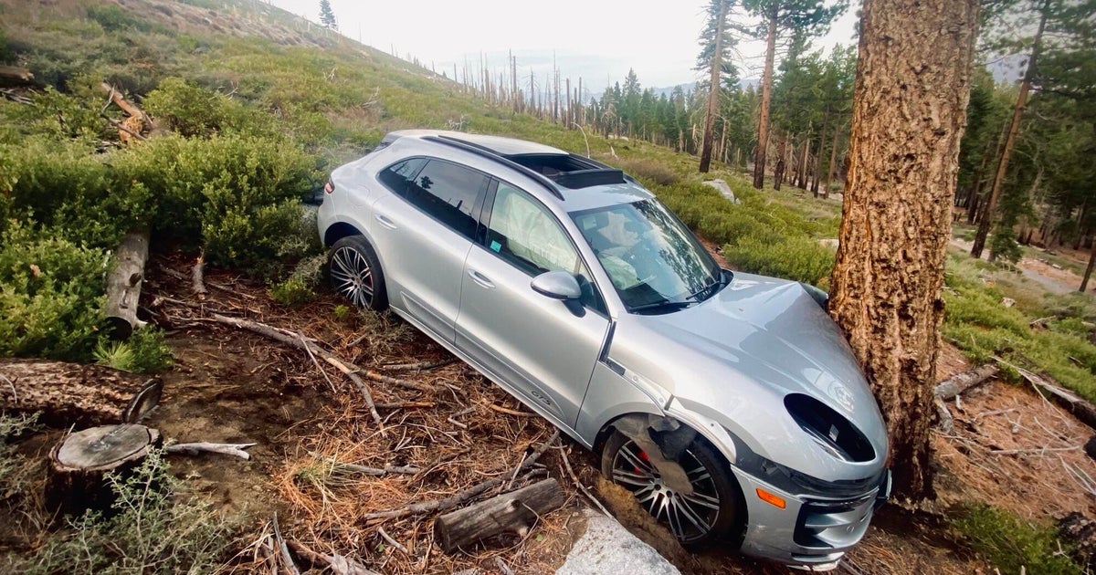 SUV goes off Highway 89 near Lake Tahoe and crashes into tree