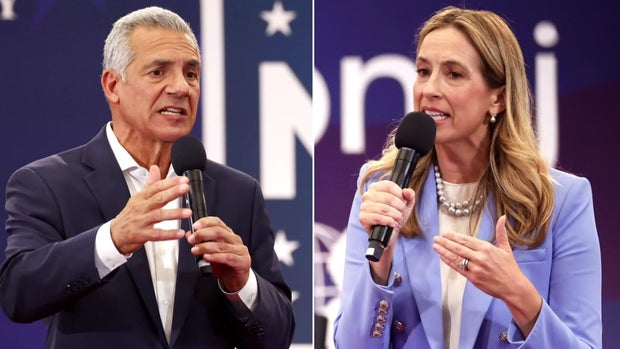 Jack Ciattarelli and Mikie Sherrill 