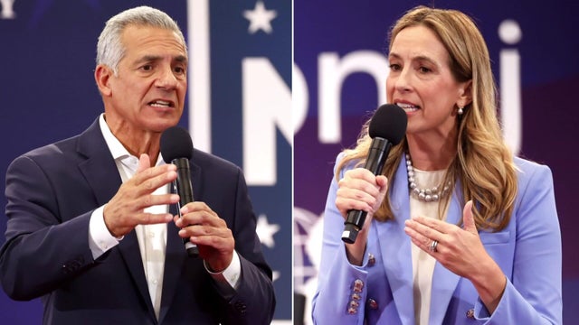 Jack Ciattarelli and Mikie Sherrill 