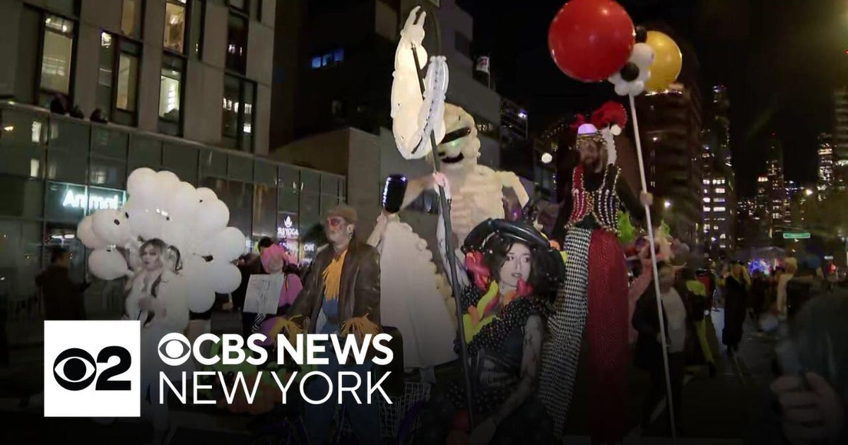 New Yorkers in costume at Village Halloween Parade 2024