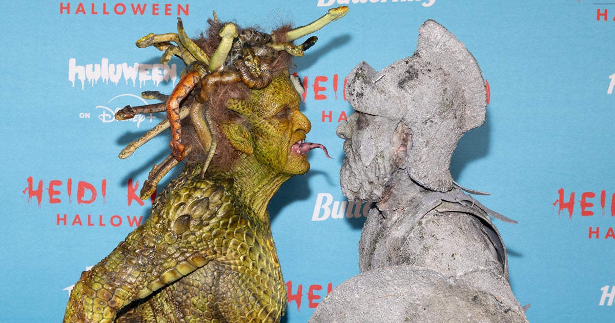 Heidi Klum was Medusa for Halloween. See the photos.