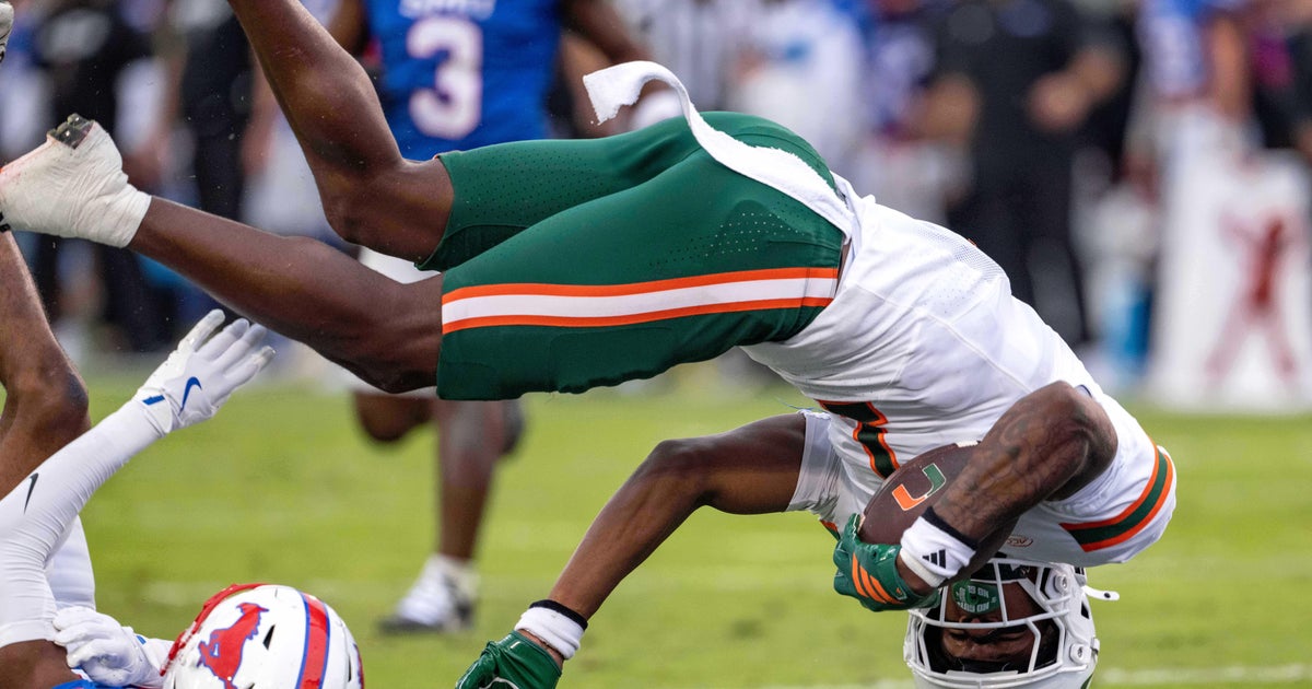 No. 10 Miami Hurricanes’ margin for error is gone after critical mistakes in 26-20 OT loss to SMU Mustangs