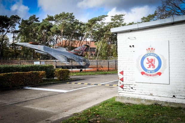 BELGIUM PEER KLEINE BROGEL MILITARY BASE ILLUSTRATION 