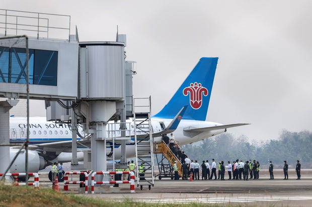 Repatriation of Chinese people from Myanmar-based scam centers 