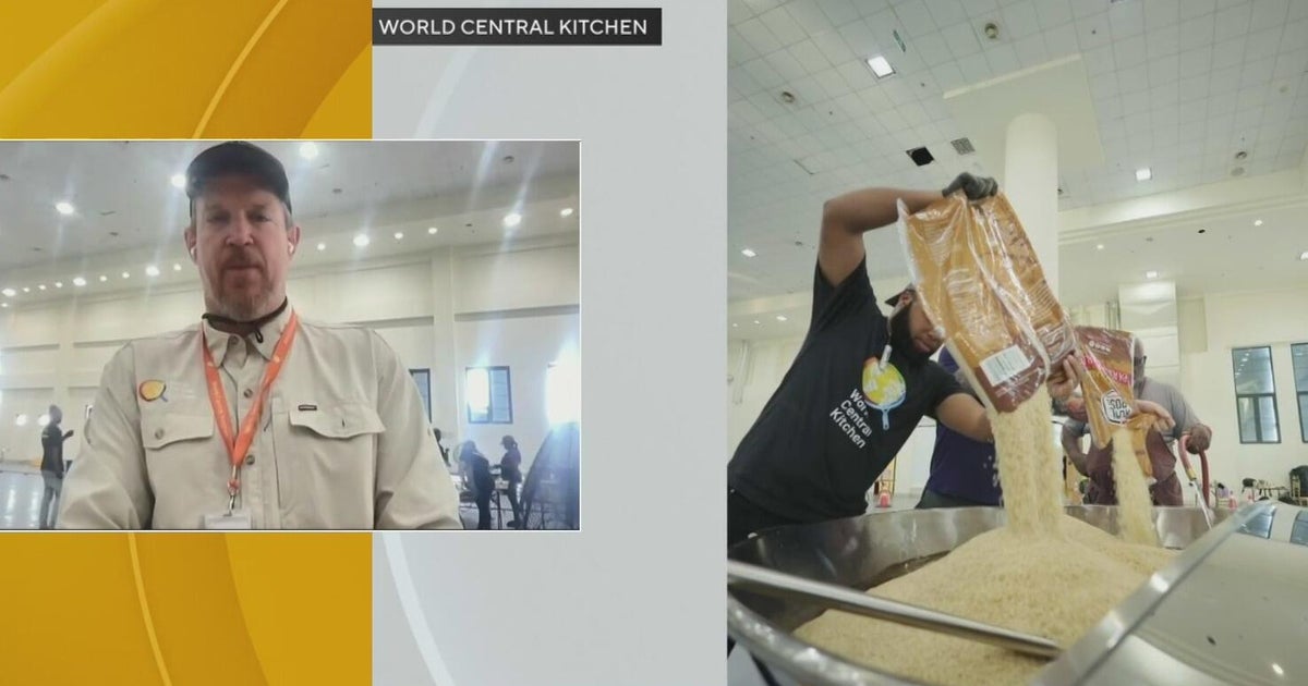 World Central Kitchen is giving meals to victims of Hurricane Melissa in Jamaica