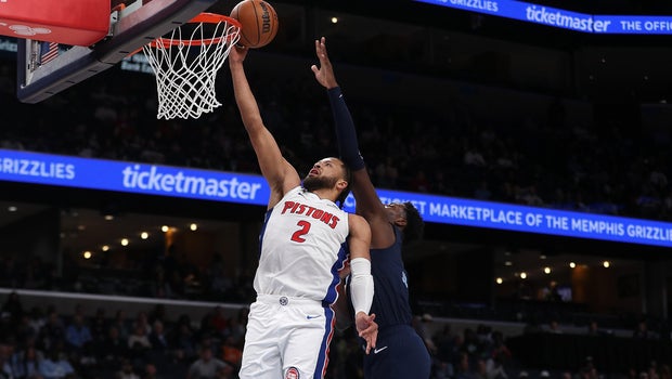 Detroit Pistons Hold Off Memphis Grizzlies 114-106 Behind Cunningham, Stewart