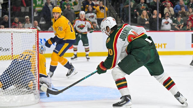 NHL: NOV 04 Predators at Wild 