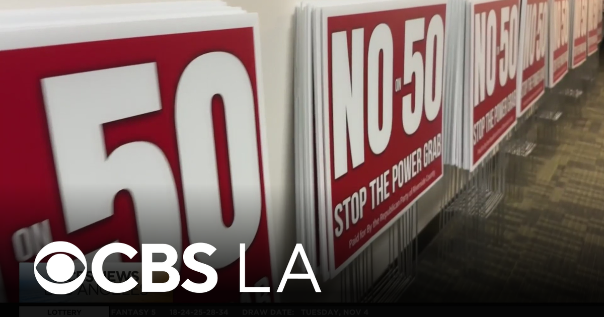 Southern California Republicans disappointed by Prop 50 voting results ...