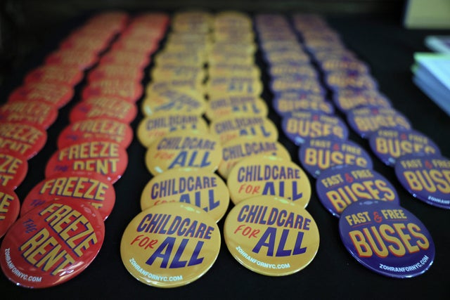 NYC Mayoral Candidate Zohran Mamdani Holds Rally Ahead Of Nov. Election 