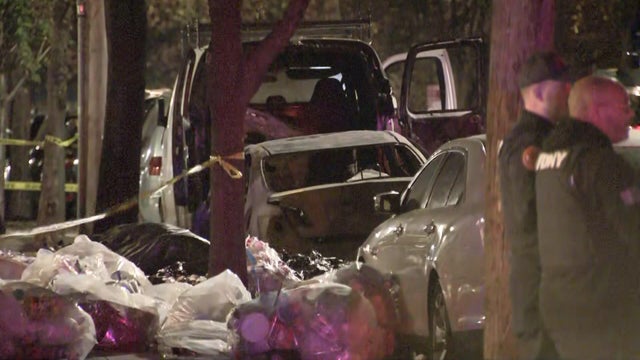 Two vehicles damaged by fire 