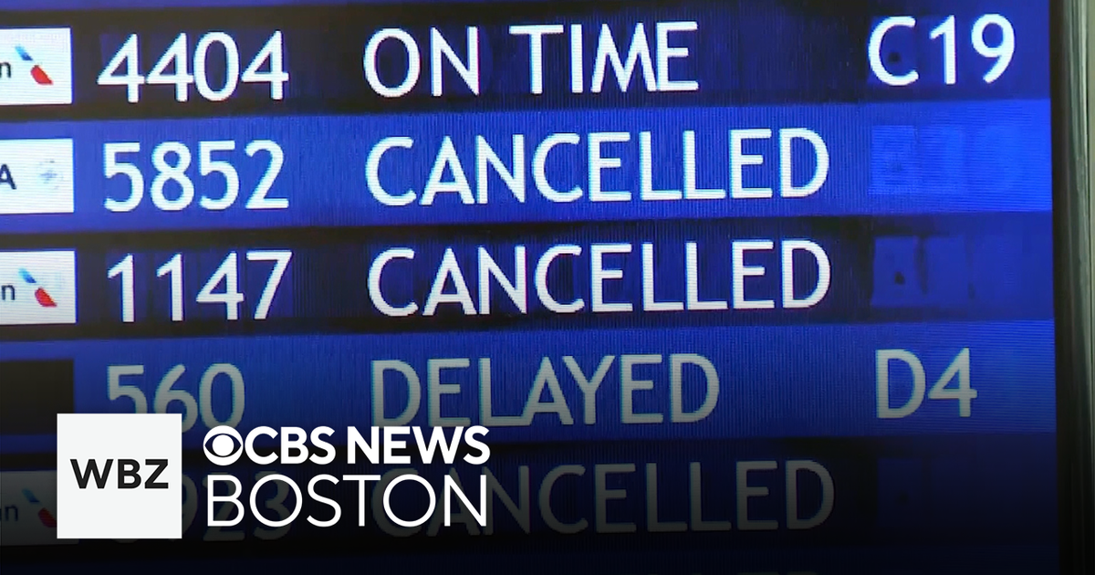 Flight cancellations begin at Logan Airport during government shutdown ...