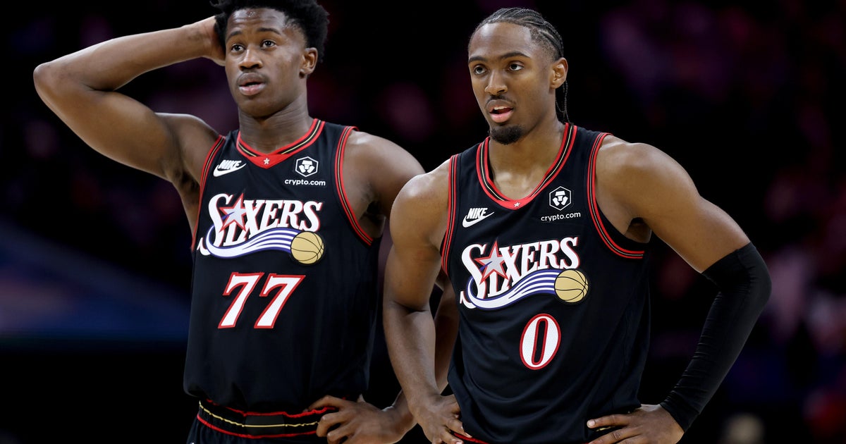 Sixers beat Raptors in Iverson-era jerseys as Trendon Watford posts triple-double, Maxey drops 31 - CBS Philadelphia