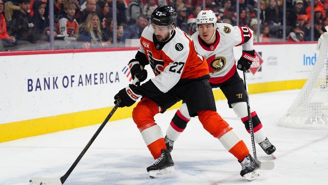 Senators Flyers Hockey 