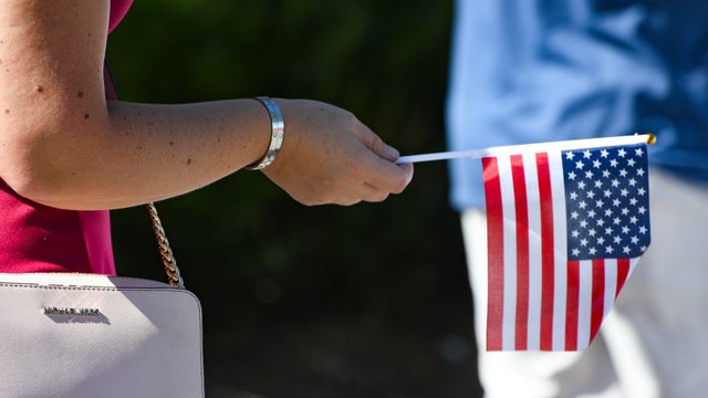 The 26th Annual Orlando City Veterans Day Parade And Protest Against ICE And Free Palestine 